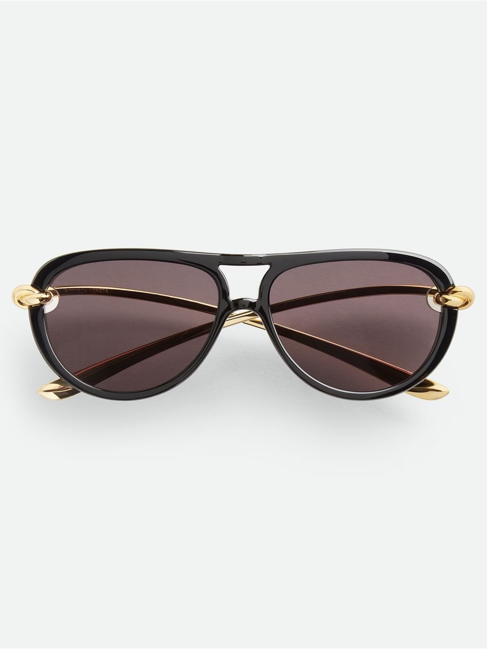 NEW W/O TAGS Authentic Bottega Veneta Knot Aviator Sunglasses